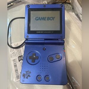 Nintendo Game Boy Advance SP - Blue + charger-tested